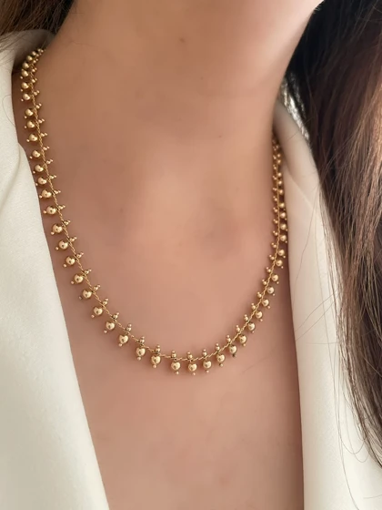 ست دستبند و گردنبند توپی ژوپینگ