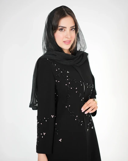 مانتو مجلسی منجوق دوزی کد 539 (495)