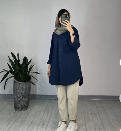 مانتو بلند غنچه(ایراد دار)