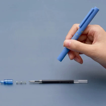 خودکار مشکی ژله ای کاکو ( KACO K1028) نوک 0.5 میلی‌متری 3 عددی مدل Ocean