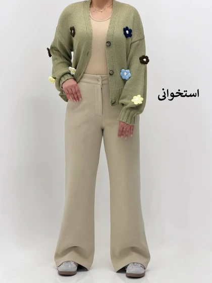 3967-شلوار نیم بگ فوتر