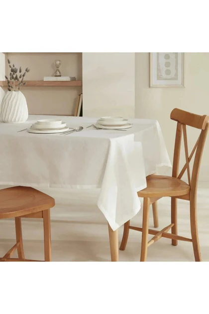 رومیزی Karaca Home مدل Pebble پلی‌استر - سفید