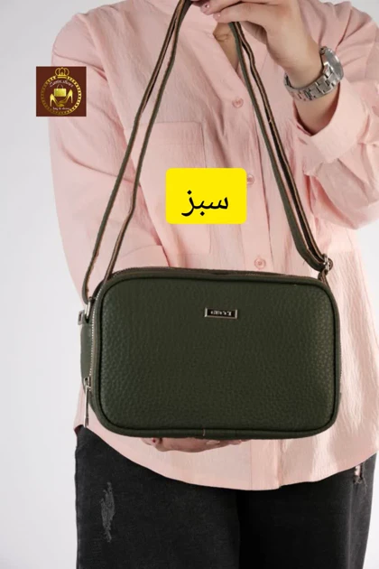کیف پاسپورتی دوشی 2 زیپ جا دار