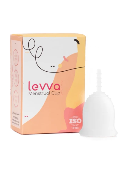 کاپ قاعدگی متوسط مدل حساس لیوا فارما Sensitive levva pharma