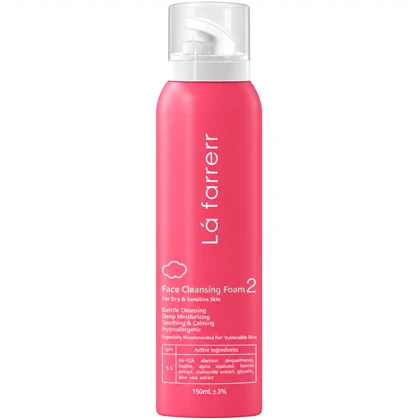 فوم شستشوی صورت لافارر مدل 02 مناسب پوست خشک و حساس 150ml