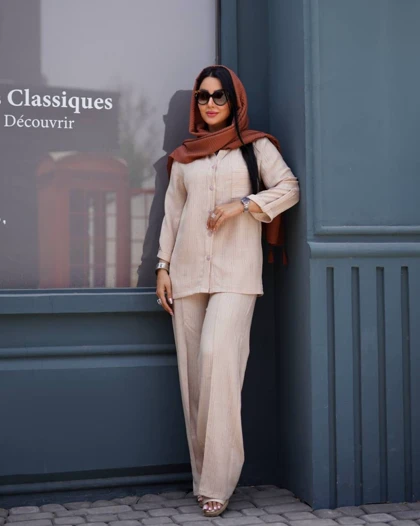 ست شومیز شلوار زنانه مدل صوفیا کد 11544