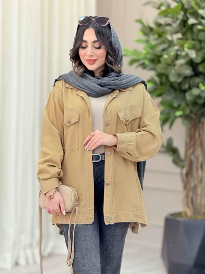 مانتو کتان چهارجیب لیدا