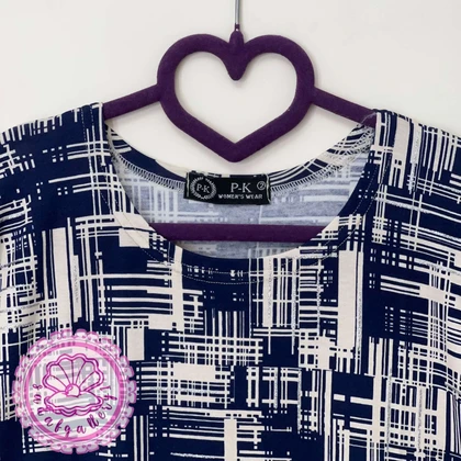 بلوز نخی پنبه‌ای آستین بلند قواره بزرگ زنانه (کالکشن 3)