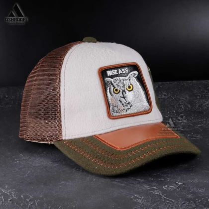 کلاه گورین طرح جغد Trucker Cap HA4