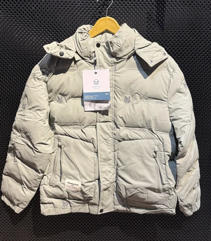 کاپشن مردانه پفکی طرح دار