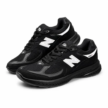 کتانی مردانه بزرگ پا مدل نیوبالانس 2002 مشکی New Balance