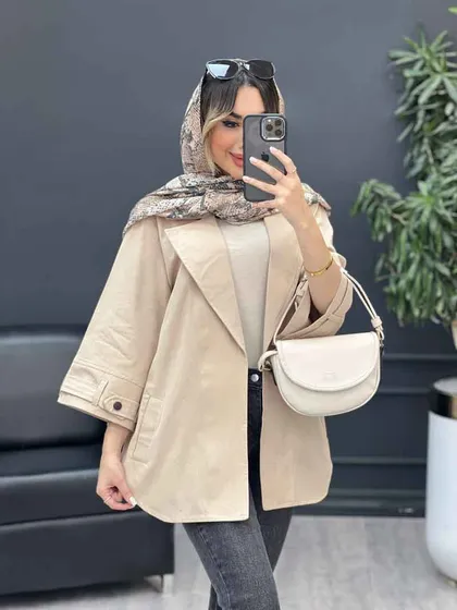 مانتو لینن پشت دو پاگن