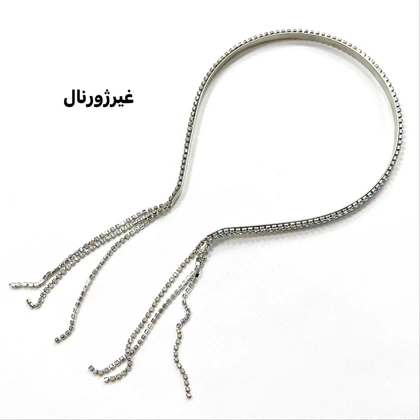تل آویز دار فول نگین
