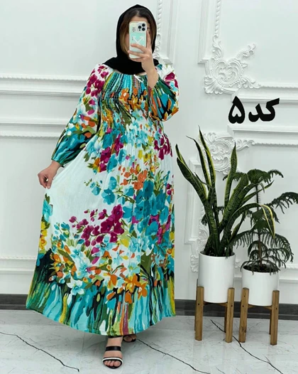 پیراهن کریشه بلند کارتیک برند 670