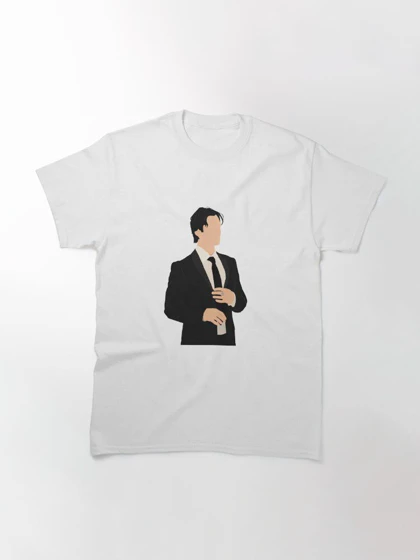 تیشرت کلاسیک فایبر | Damon Salvatore کد 246988