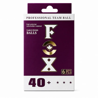 توپ پینگ پنگ FOX سه ستاره 40+ بسته 6 عددی