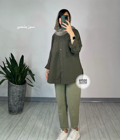 مانتو مداد رنگی آسمان 4
