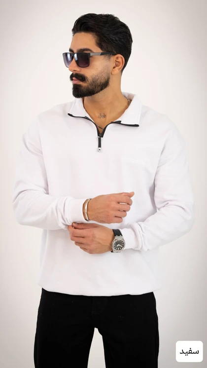 دورس مردانه نیم زیپ رایان_کد4567