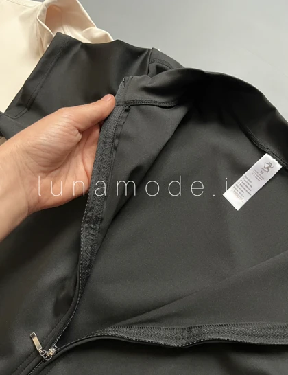 اورال زنانه آستین کوتاه نیم زیپ