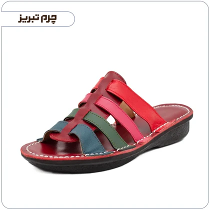 صندل چرم زنانه مدل آوا