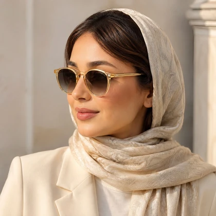 عینک آفتابی سوپر استپ مدل ST0923 C03 نباتی