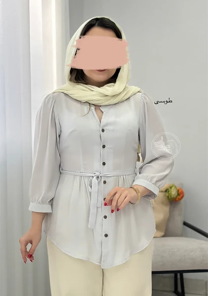 تونیک جلو دکمه