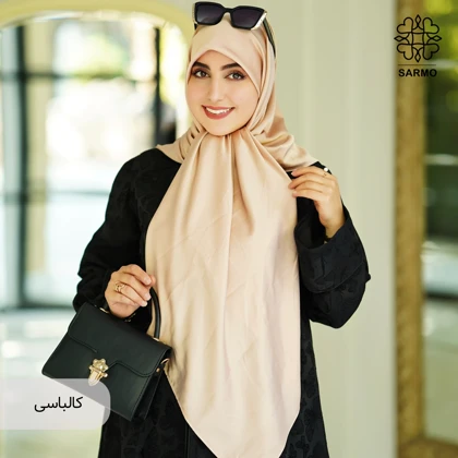 روسری ساتن ابریشم ماهرخ - اقتصادی