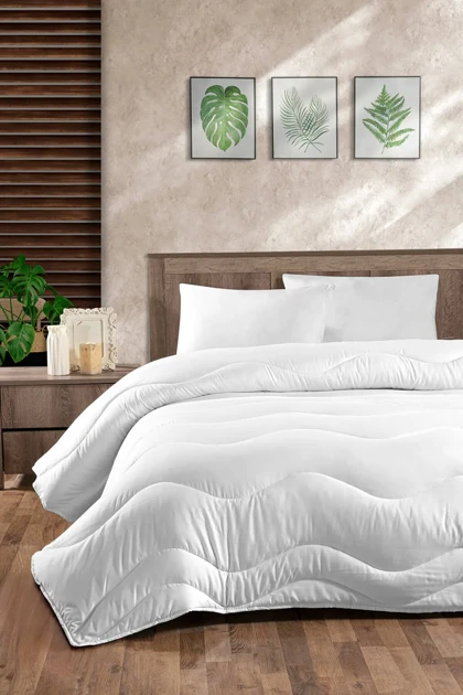 ست لحاف دو نفره Pierre Cardin مدل Soft میکروفایبر - سفید