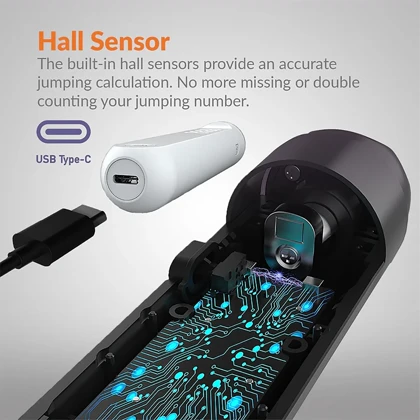 طناب ورزشی هوشمند شیائومی (Xiaomi) اصلی شارژی مدل MJTS02YM
