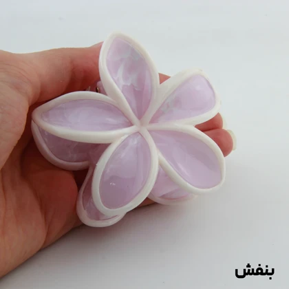 کلیپس دخترانه مدل پلومریا دور سفید