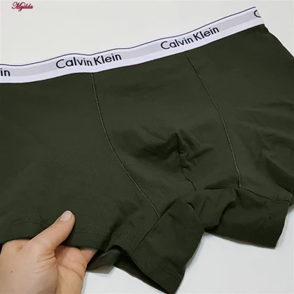 شورت مردانهCK مدل پادار سبز یشمی کد 4669-8000