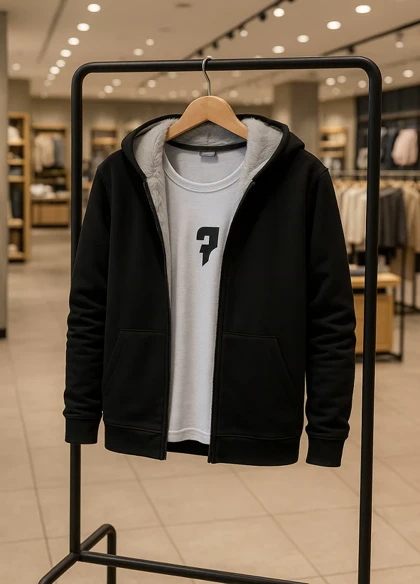 شنل خز سفید مردانه مدل venit