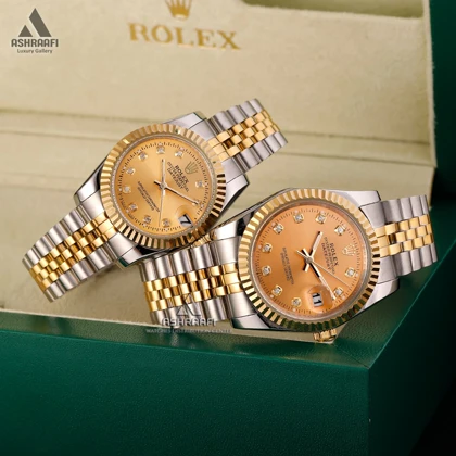 ساعت رولکس صفحه طلایی Rolex Datejust 10