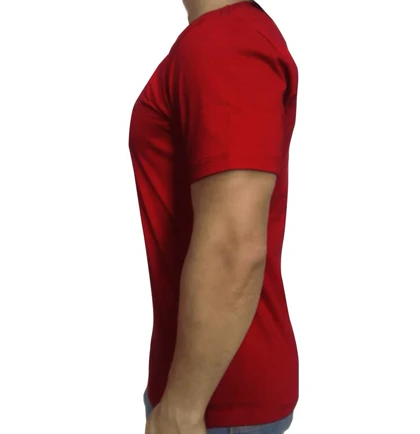 تیشرت مردانه ساده قرمز abercrombie