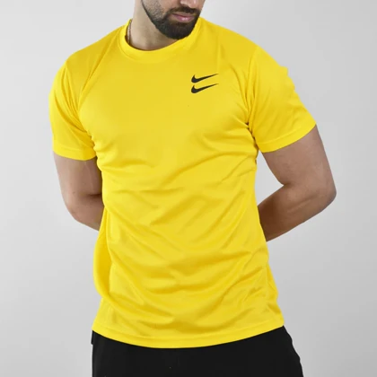تیشرت ورزشی مردانه نایک مدل DS-2A0616 زرد