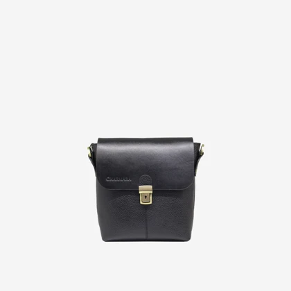 کیف دوشی چرم مردانه مدل d065 -- gb