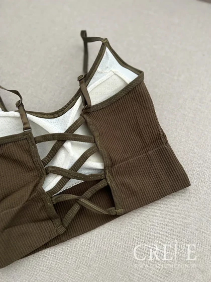 نیم‌تنه طرح کبریتی پشت بندی