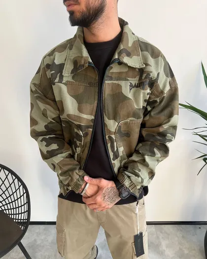 کت چریکی سبز BALENCIAGA