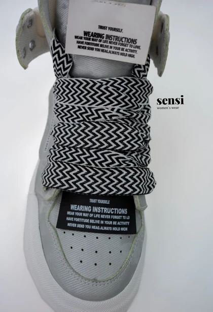 کتانی off white ساق‌دار
