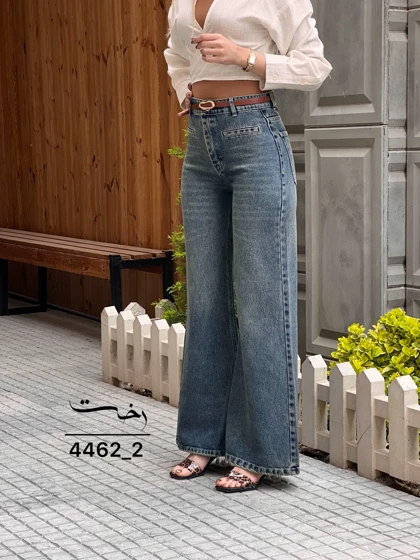 شلوار فلر بگ جین پارین