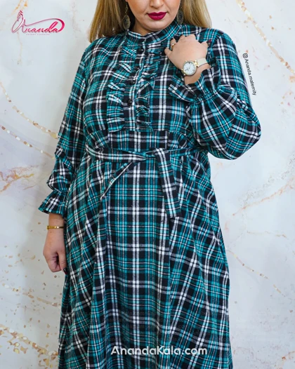 پیراهن بارداری پشمی درین