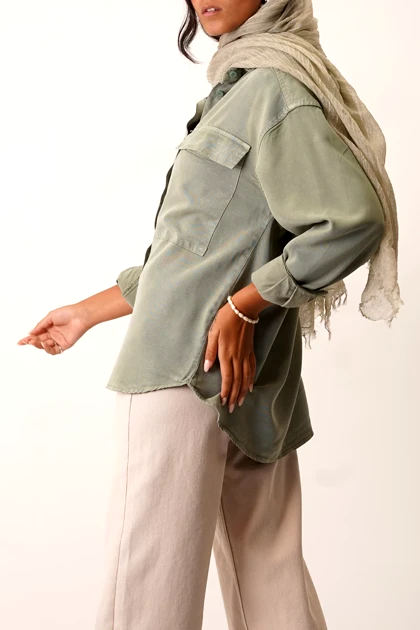 شومیز جیب‌دار مچی زنانه