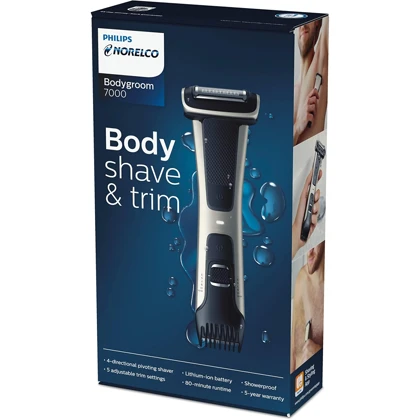 ماشین اصلاح بدن فیلیپس Philips اصل مدل BG7030/49 ضد آب