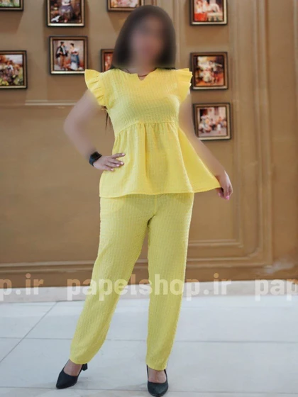 ست تاپ و شلوار عروسکی جیب‌دار
