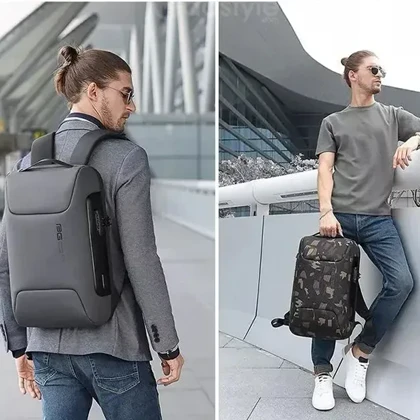 کوله پشتی بنج اورجینال BANGE - BG7216 + قفل ضد سرقت