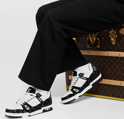 اسنیکرزونس لویی ویتون LV Trainer Sneaker