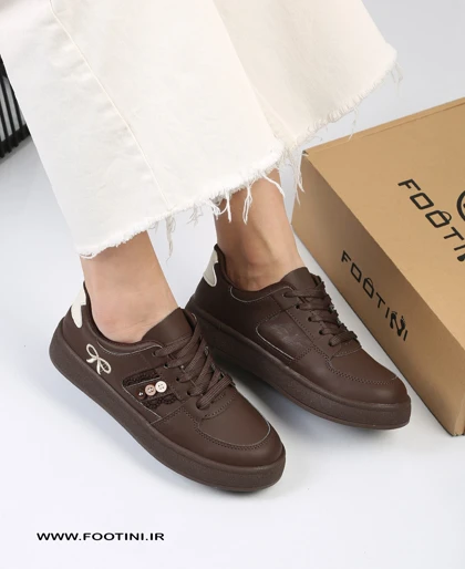 کتانی دخترانه دکمه‌ایی SX