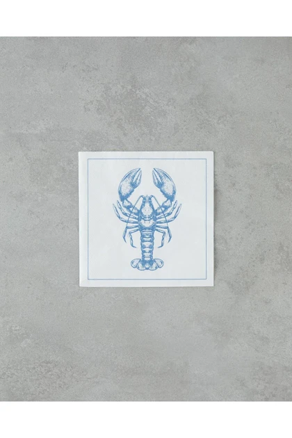 دستمال کاغذی English Home مدل Coastal Scorpion - آبی