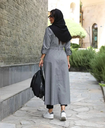 مانتو دانشجویی هیوا کد 3193