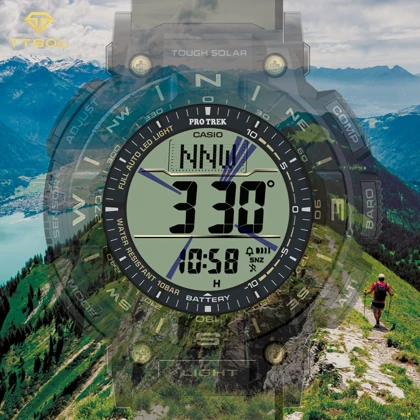 ساعت مچی مردانه کاسیو پرو ترک CASIO PRO TREK PRG-340ANS-3D